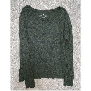 American Eagle Green Sweater
